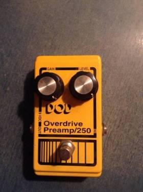 overdrive preamp DOD 250