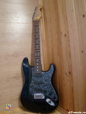 Fender American Standard USA Black Metal Strat 1997!
