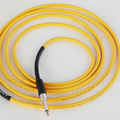 Кабель гитарный Analysis-Plus Yellow Flex Oval With standard Plug to 90 degree 10 ft/3 m