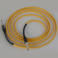 Кабель гитарный Analysis-Plus Yellow Flex Oval Silent Plug - Silent Plug 15 ft/4.5 m