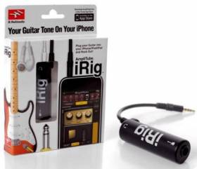 AmpliTube iRig - гитарный процессор из iPhone iPod iPad IK Multimedia iRig