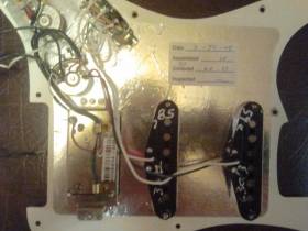 темброблок Fender American Standard Stratocaster HSS Loaded Pickguar. Fender  American Deluxe Stratocaster