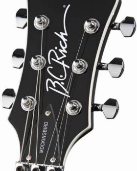 B.C.Rich Pro X Custom Mockingbird Gloss Black