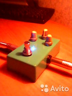 Oвердрайв  TS-808  ( hand made ) Ibanez TS808