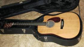 Martin DCX1RE Solid Spruce Top Acoustic-Electric Guitar w/ Hard Case