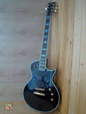 ESP LTD Deluxe EC1000 SBK NEW Korea