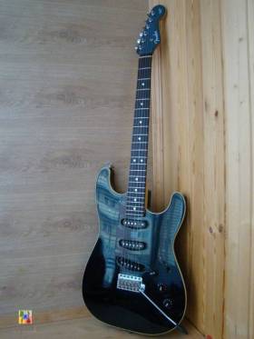 Fender Japan Aerodyne Black SSS Stratocaster