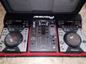 Pioneer DJM-400, 2*CDJ-400, кейс