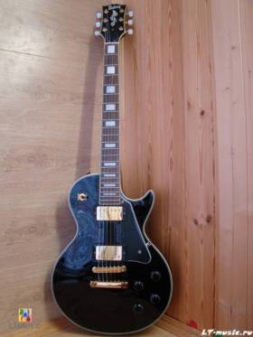 Burny Les Paul Custom RLC-100 Black Beauty Japan