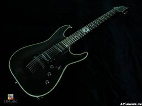 Schecter  ATX C-1 Blackjack Black с картами!