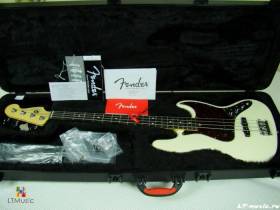 Fender American Standard Jazz Bass Olympic White 2016