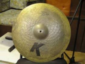 Zildjian K custom left side ride 20