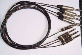 Несимметричные Рэковые Межблочные Мультикоры Canare MR 202 - 4 AT