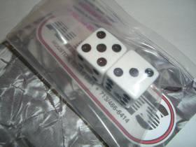 Ручки гитарные Allparts Игральные кости