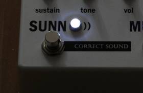 Двойная педаль эффектов Fuzz & distortion CORRECT SOUND Custom MAD HATTER