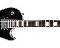 Burny BLC70 BLK Les Paul Florentine Groovy