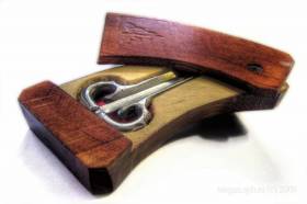 Большой темир-комуз Сыдыкова упрощенный - Киргизский варган (комуз)