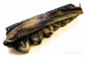 Набор комузов Батырканова в роговом футляре - Киргизский варган (комуз)