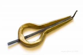 Круглая латунная стандартная - Непальский варган (мурчунга)