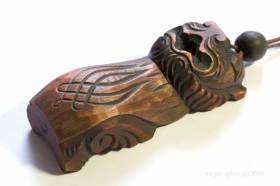 Ирбис - Резной футляр для алтайского варгана