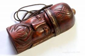 Скиф - Резной футляр для алтайского варгана