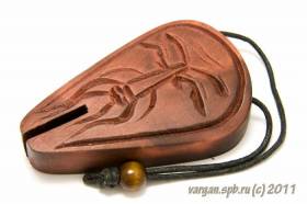 Юч-Курбустан резной 90x60 - Футляр для варгана