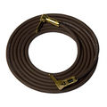 Кабель гитарный Analysis-Plus Dark Chocolate G H Plug Gold 5 m (угловой/угловой)