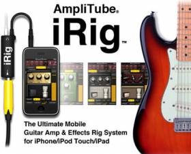 iRig (гитарный процессор из iPhone, iPod или iPad) IK Multimedia iRig