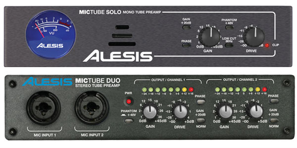 Alesis MicTube Solo и MicTube Duo