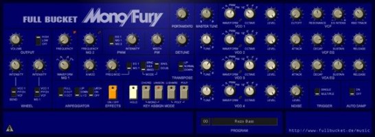Full Bucket Software Mono/Fury