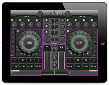 iXimix TrakProDJ iPad