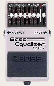 Басовый эквалайзер BOSS GEB-7 Bass Equalizer