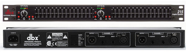 Эквалайзеры DBX 215, DBX 215-EU