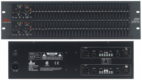 Эквалайзеры DBX 2231 Эквалайзеры DBX 2231