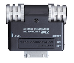 TASCAM iM2 iPad, iPhone, iPod Touch