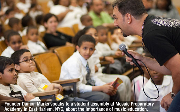 Damon Marks Traveling Guitar Foundation ESP Guitars