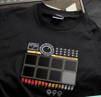 THINKGEEK Drum Machine Shirt