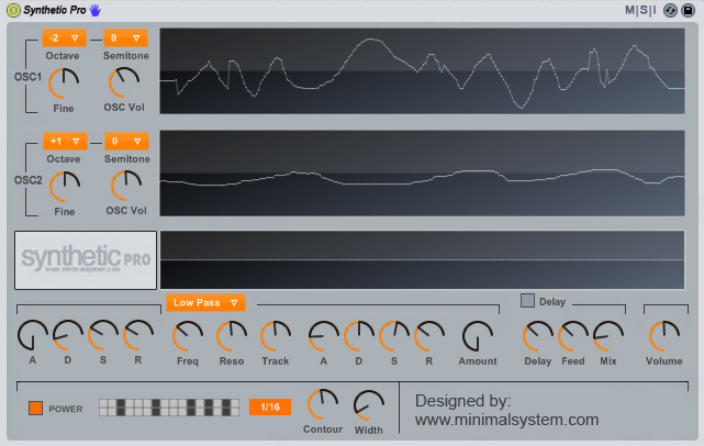 Minimal System Instruments Synthetic Pro v1.00