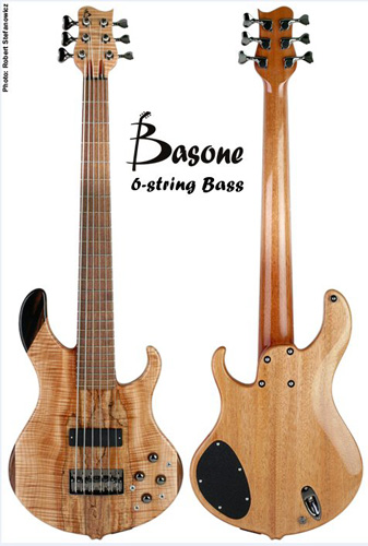 Basone Guitars выпустила 6-струнный бас Basone 6-string Bass
