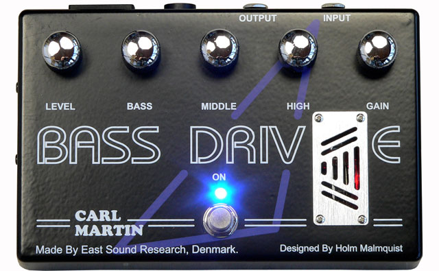 Carl Martin анонсирует овердрайв-педаль Bass Drive Carl Martin анонсирует овердрайв-педаль Bass Drive