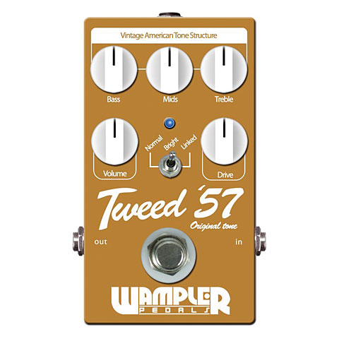 Wampler Pedals представляет овердрайв-педаль Tweed '57