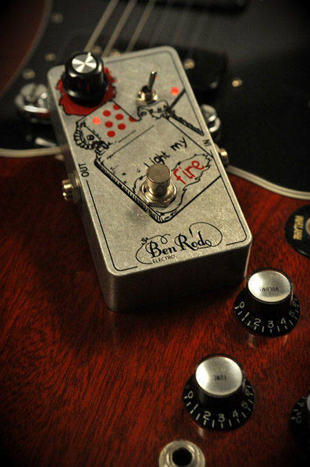 Ben Rod Electro анонсирует буст-педаль Light My Fire Ben Rod Electro анонсирует буст-педаль Light My Fire