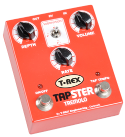 T-Rex Effects анонсирует педаль Tapster Tremolo
