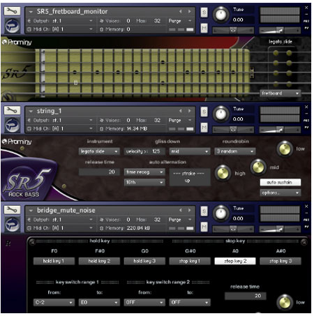 Prominy SR5 Rock bass