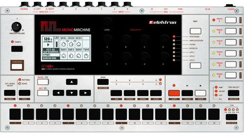 BeatBox-синтезатор ELEKTRON Monomachine SFX60 MKII