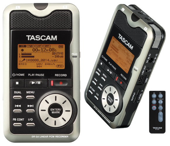 Портативный рекордер TASCAM DR-2D