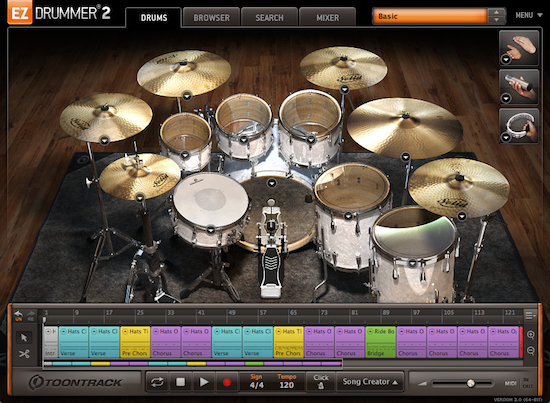 ToonTrack объявляет о выпуске EZdrummer2