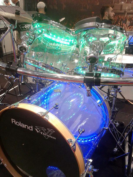 NAMM Musikmesse Russia 2015: барабаны на стенде Roland