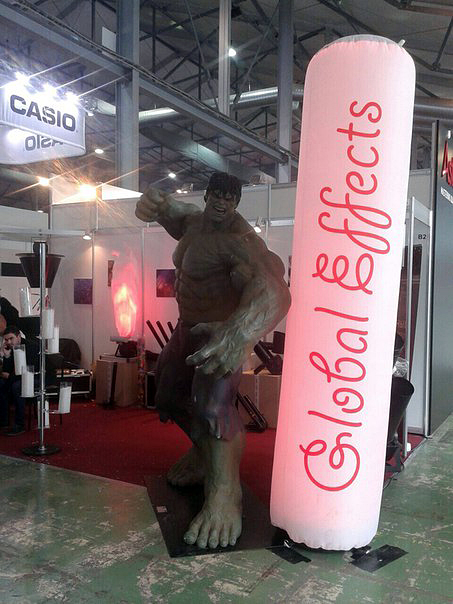 NAMM Musikmesse Russia 2015:Пиротехническая фирма