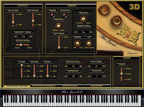 Sound Magic Blue Grand3D